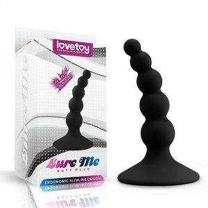 Plug Anal Escalonado em Silicone