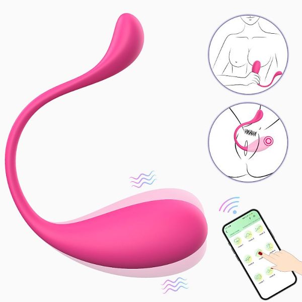 Vibrador à Longa Distância - Lophin - APP
