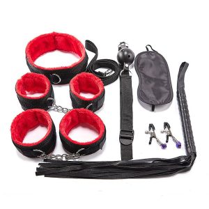 Kit Sado Bondage Vermelho