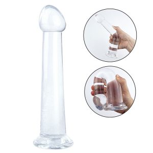 Plug Anal em Silicone Liso - 20,0x3,8 cm