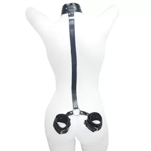 Coleira com Algemas Bracelete