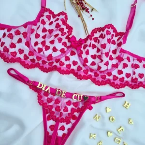 Conjunto Personalizável Lulu Rosa Pink