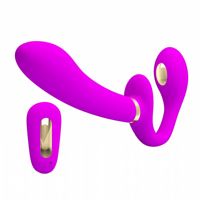 Vibrador de Ponto G e Clitóris com choque Strepless - Thunderbird - Pretty Love - Imagem 3