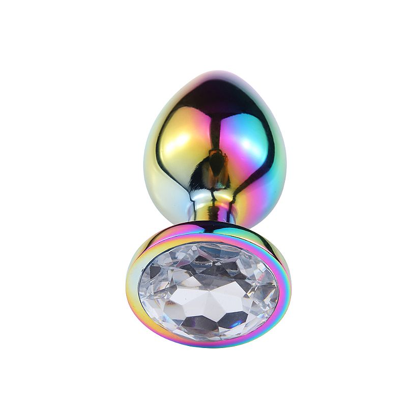 Plug Anal de Aço com Pedra de Cristal - Tamanho G - Imagem 3