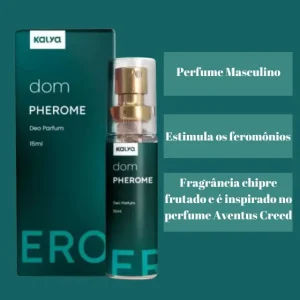Perfume Masculino Com Feromônio Pherome Dom