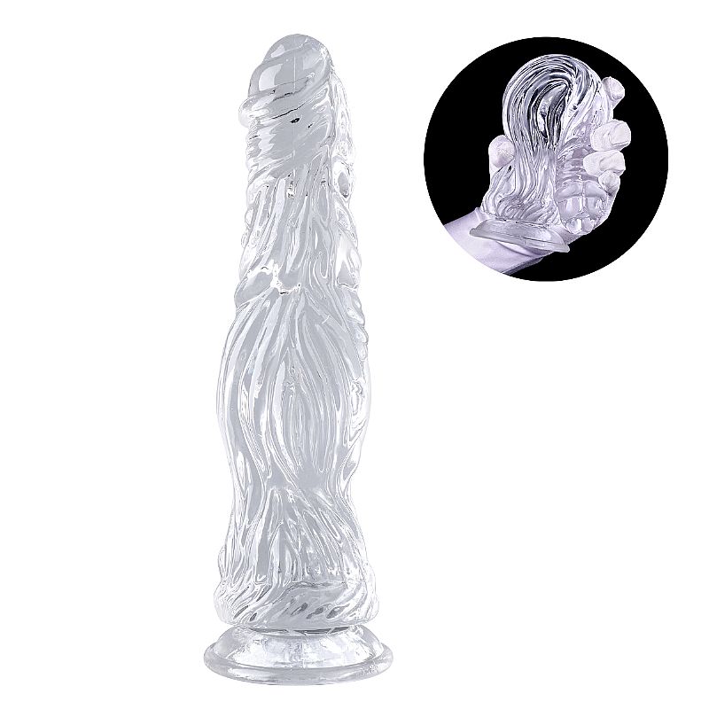 Plug Anal em Silicone - Dildo com ventosa - 24,5cm X 5,5cm - Imagem 2