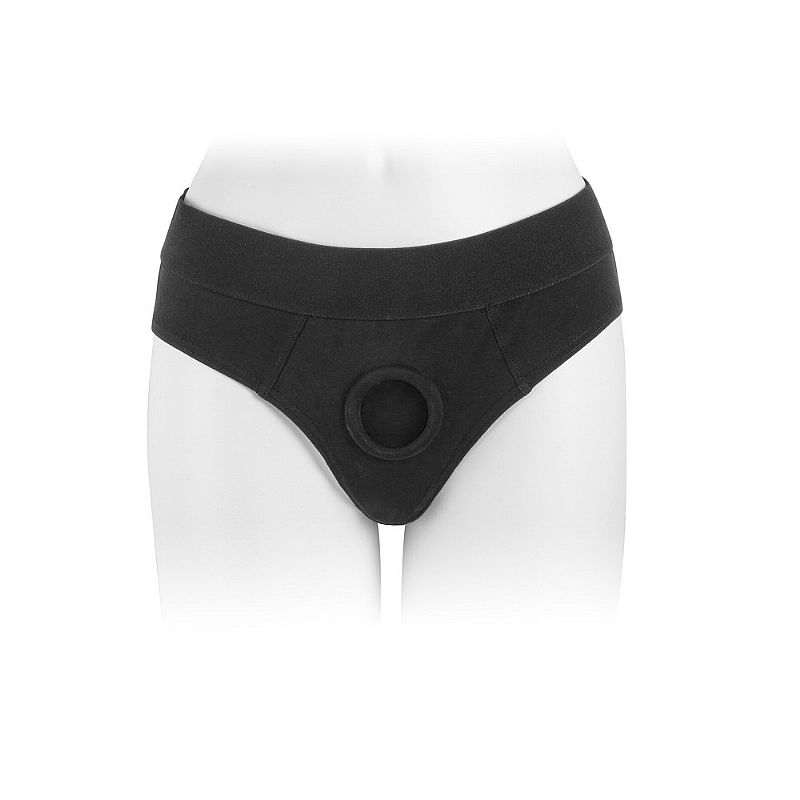 Cinta Peniana Formato de Cueca Strapon Harness 1 - Elastano - Imagem 4
