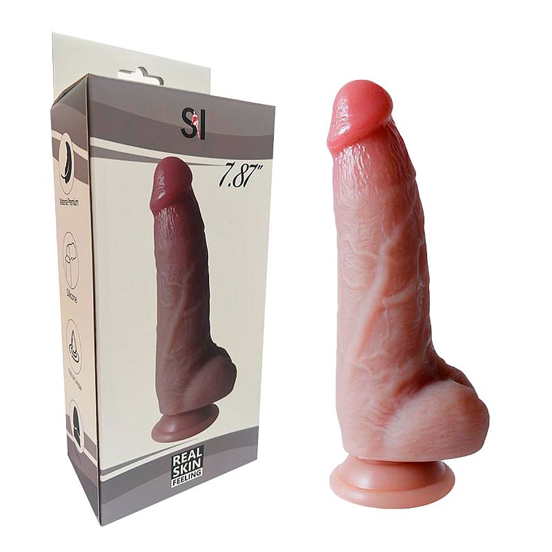 Pênis Super Realístico em Silicone Líquido - 20,0x4,8