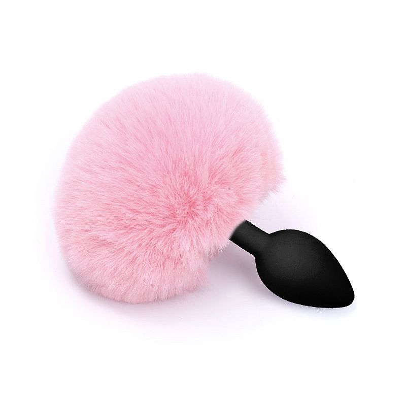 Plug Anal em Silicone - Pompom de Coelho - Tamanho - G - Imagem 2