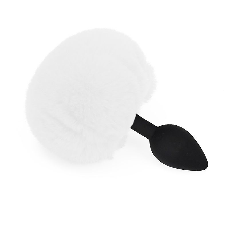 Plug Anal em Silicone - Pompom de Coelho - Tamanho - G - Imagem 5