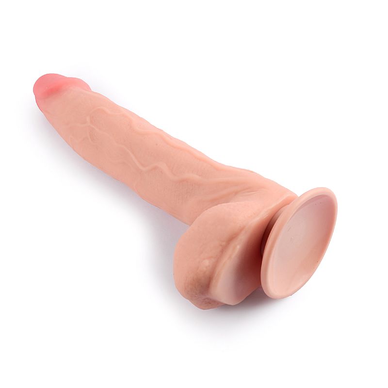 Pênis Super Realístico com Dupla Camada - Real Skin Lucky - 30,50 x 5,8cm - Imagem 3