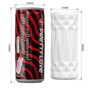 Masturbador Masculino Formato de Lata - Super Soft