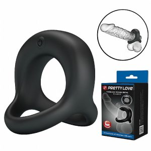 Anel Peniano Duplo com Vibrador Recarregável - Elliott