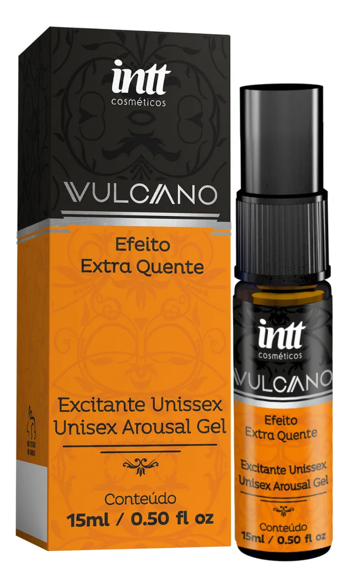 Vulcano Gel Excitante Intt Efeito Extra Quente Vibrante