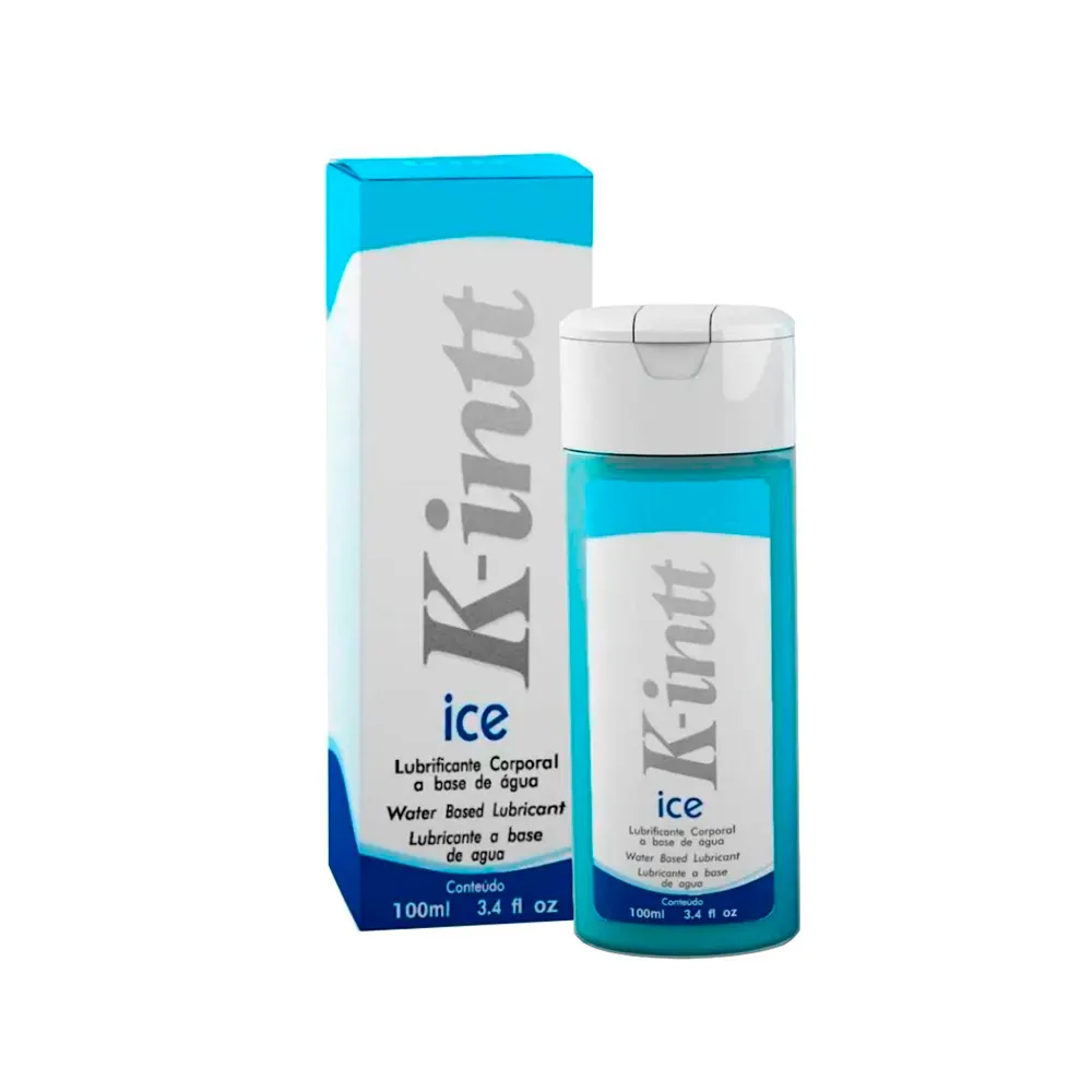 K-intt ice gel deslizante à base de água com efeito gelado 100ml