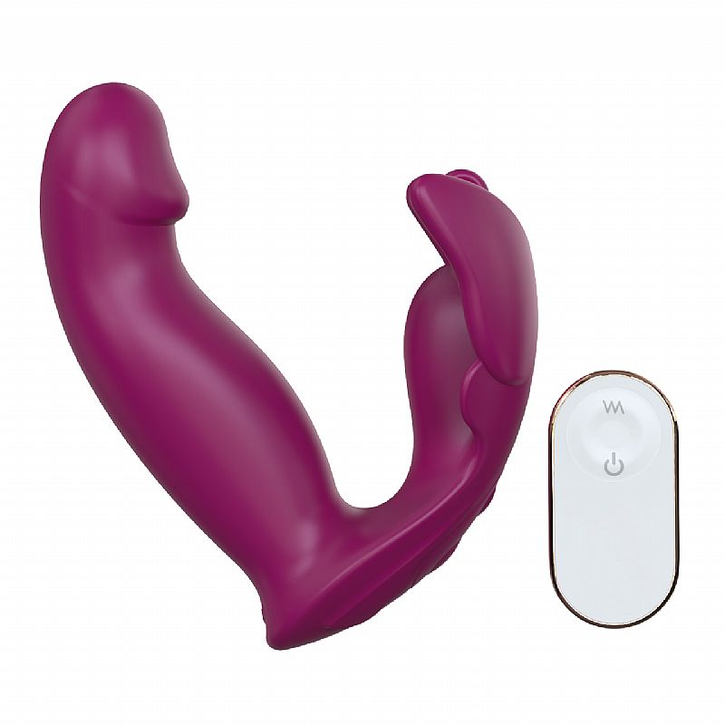 Vibrador de Ponto G e clitóris com Dedilhar / Vem cá - Black Angel - Imagem 4