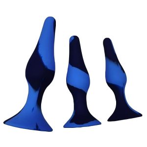Kit com 3 Plug Anal - Silicone