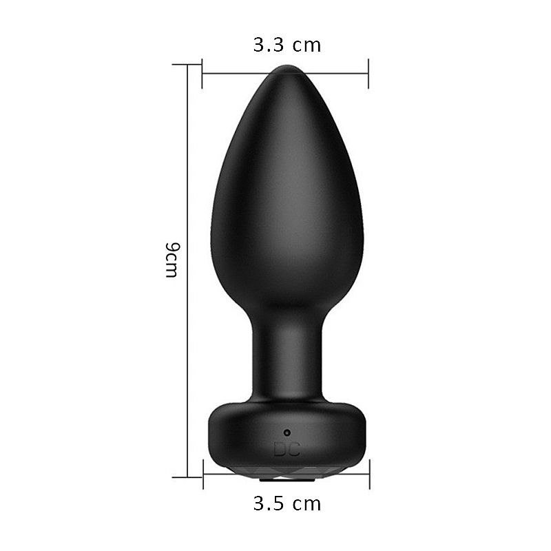 Plug Anal com Vibro / Controle Remoto - Imagem 2