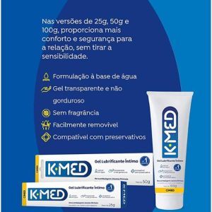 K-Med Gel Lubrificante Íntimo 50gr