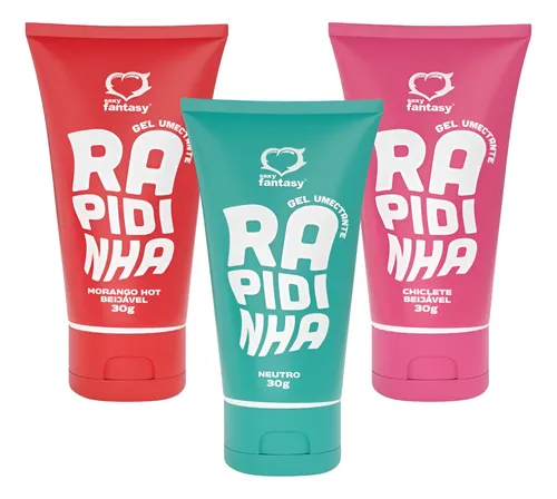 Gel lubrificante beijável chiclete 30g-Rapidinha - Imagem 2