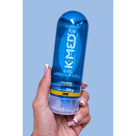 Lubrificante Íntimo Efeito Gelado Kmed Ice 200g
