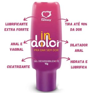 Gel Indolor Dessensibilizante Anal 15g