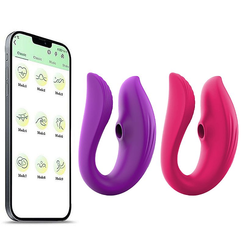 Vibrador de Casal com Pulsação e vibração na Ponta - À Longa distância - APP - Imagem 7