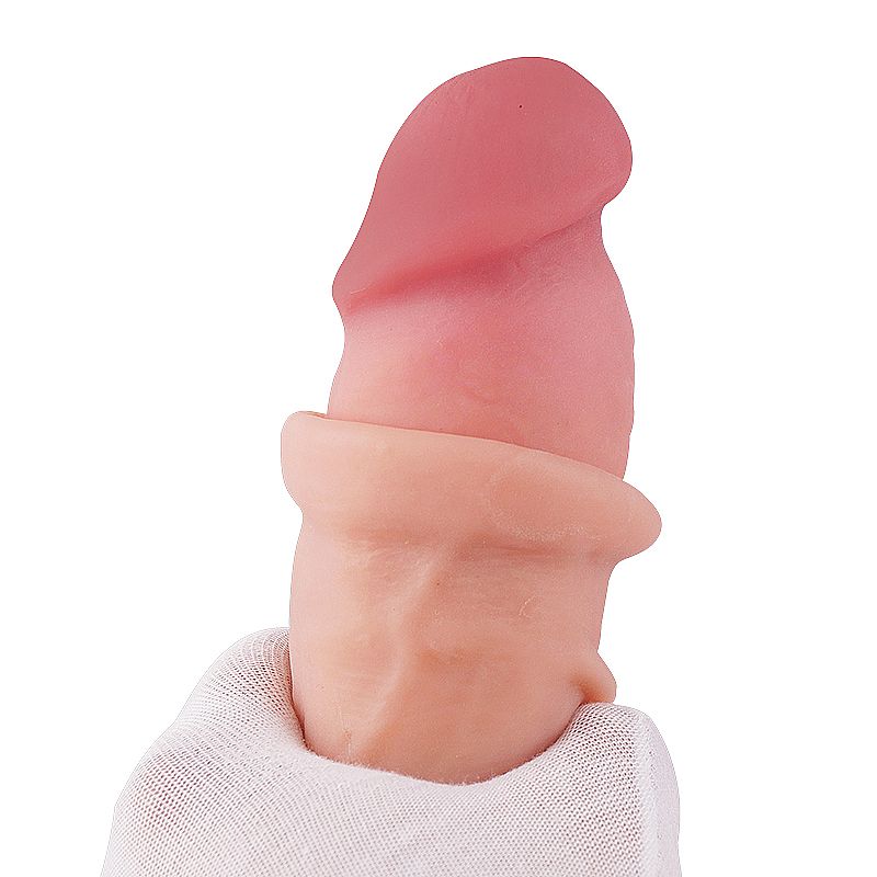 Dildo Super Realístico Dupla Camada - Ventosa Removível - 23,0 X 5,2 cm - Imagem 5