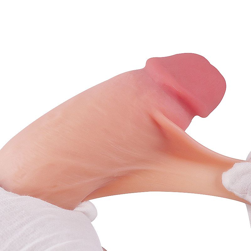Dildo Super Realístico Dupla Camada - Ventosa Removível - 23,0 X 5,2 cm - Imagem 6