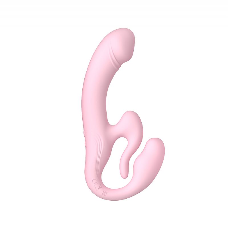 Vibrador de Ponto G e Clitóris - Strapless com Controle Remoto - Imagem 2
