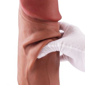 Pênis Realístico com Dupla Camada - 30,0x8,4 cm