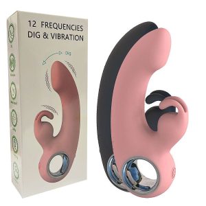 Vibrador de Ponto G e Clitóris com Dedilhar / Vem Cá