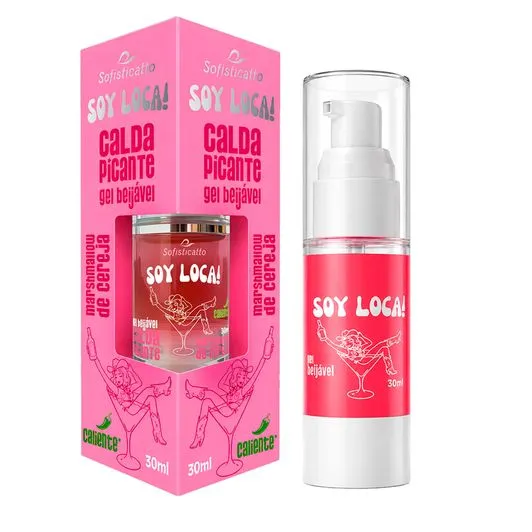 Soy Loca Calda Picante Beijável 30ml - Imagem 2